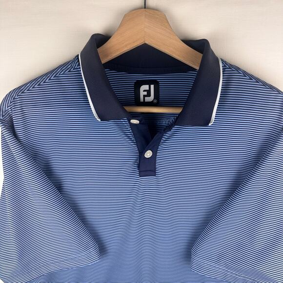 FootJoy Men's Size M Polo Golf Shirt Casual Collared Short Sleeve - Picture 1 of 8